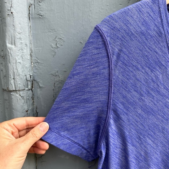 Lululemon Purple What The Sport Tee, approx 10/12 - Picture 5 of 10